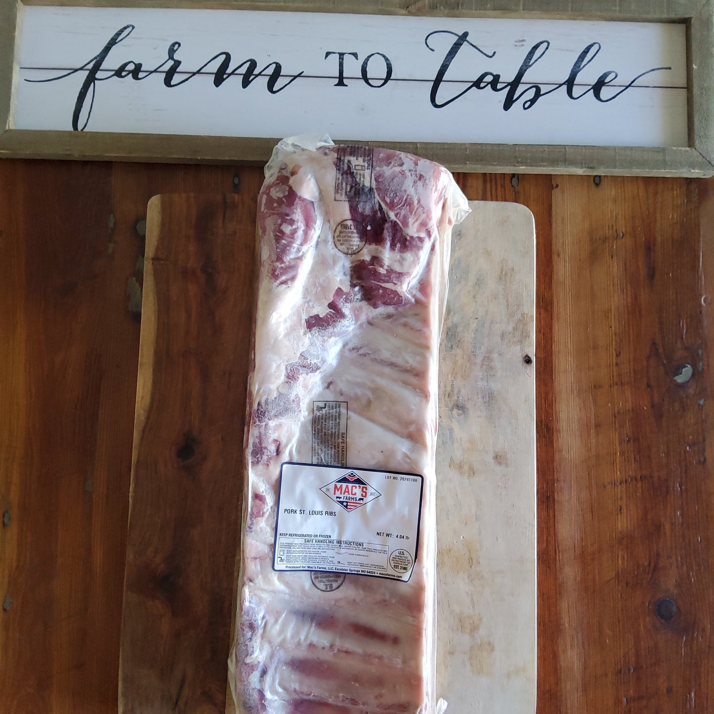 St. Louis Style Ribs