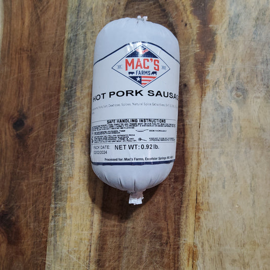 Hot Pork Sausage (1 lbs)