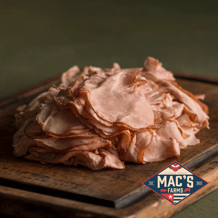 Sugar cured shaved ham